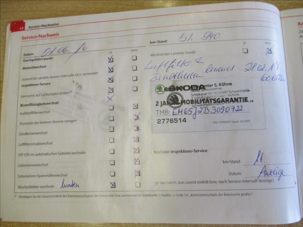 Škoda Fabia Hatchback 1,2 l 63 kw