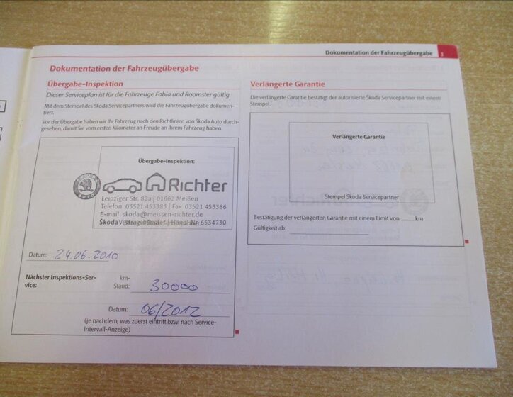 Škoda Fabia Kombi 1,2 l 77 kw