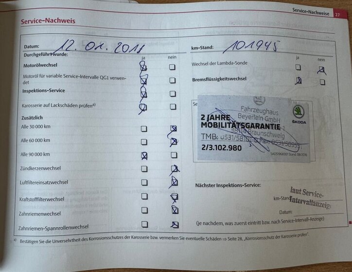 Škoda Fabia Hatchback 1,2 l 51 kw