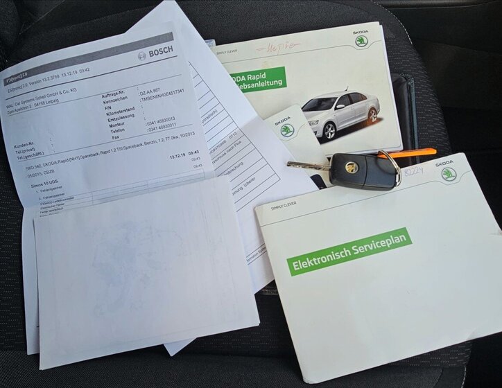 Škoda Rapid Hatchback 1,2 l 77 kw