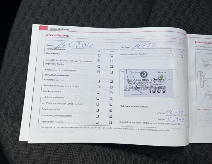 Škoda Fabia Kombi 1,2 l 63 kw