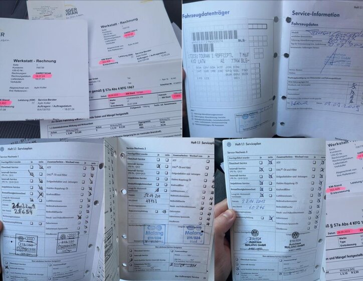 Volkswagen Touran MPV 1,9 l 77 kw