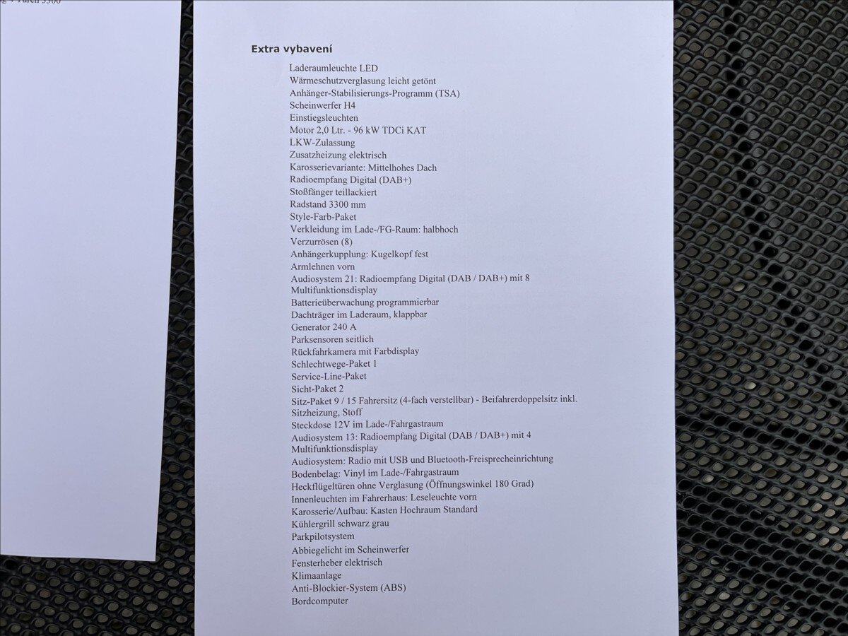 Ford Transit Custom Ostatní 2,0 l 960 kw