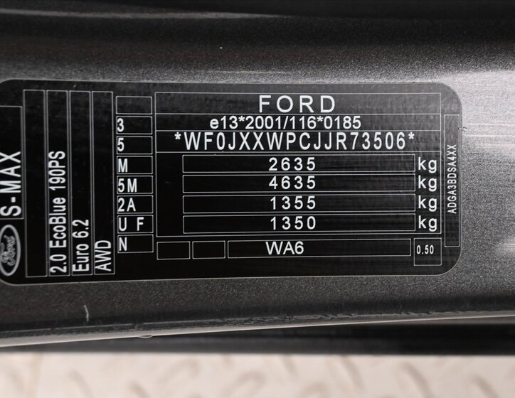 Ford S-MAX MPV 2,0 l 140 kw