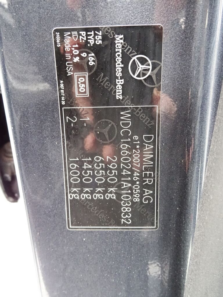 Mercedes-Benz Třídy M SUV / Terénní 3,0 l 190 kw