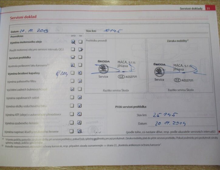 Škoda Fabia Hatchback 1,2 l 63 kw