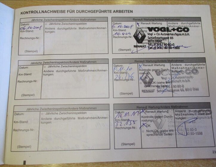 Renault Modus MPV 1,1 l 55 kw