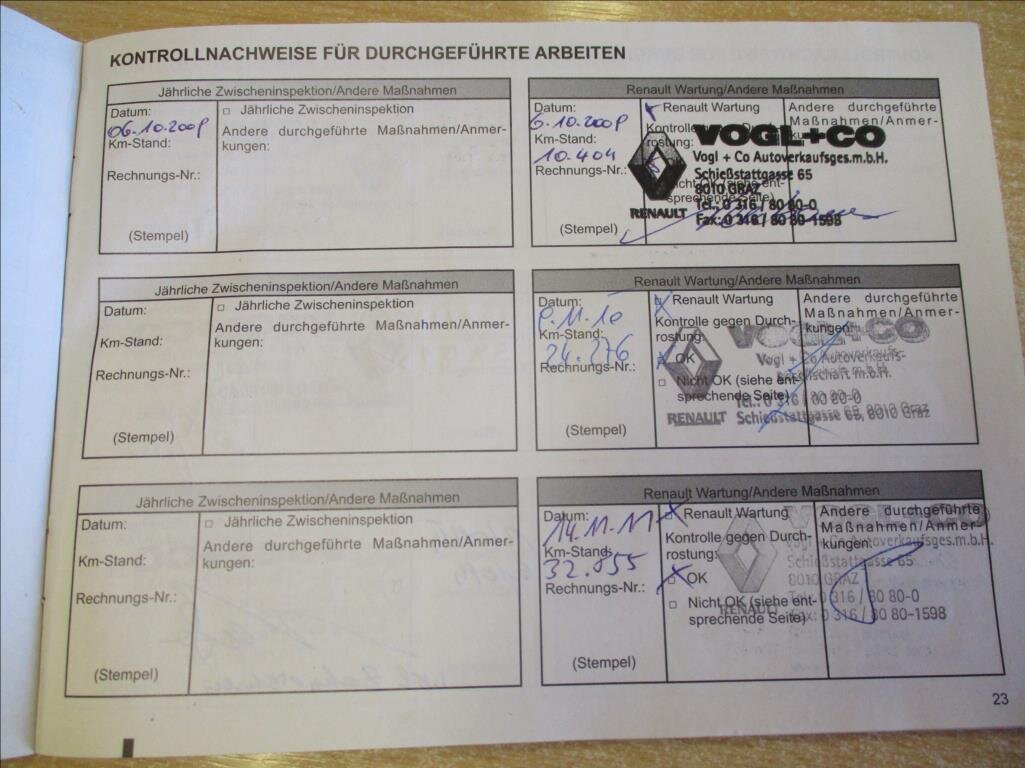 Renault Modus MPV 1,1 l 55 kw