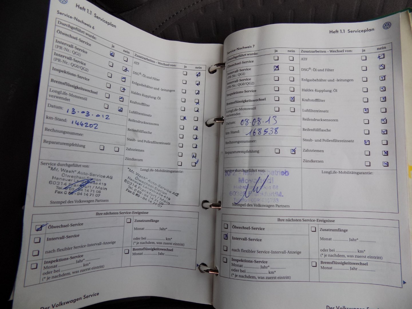 Volkswagen Touran Ostatní 2,0 l 103 kw