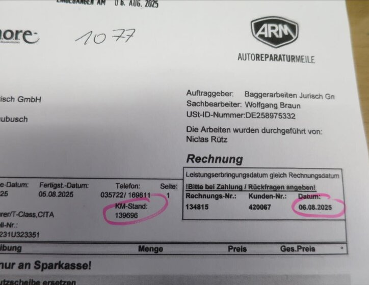 Mercedes-Benz Citan Kombi 1,5 l 70 kw