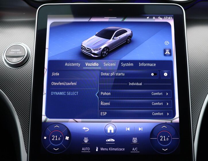 Mercedes-Benz Třídy C Sedan 1,5 l 150 kw