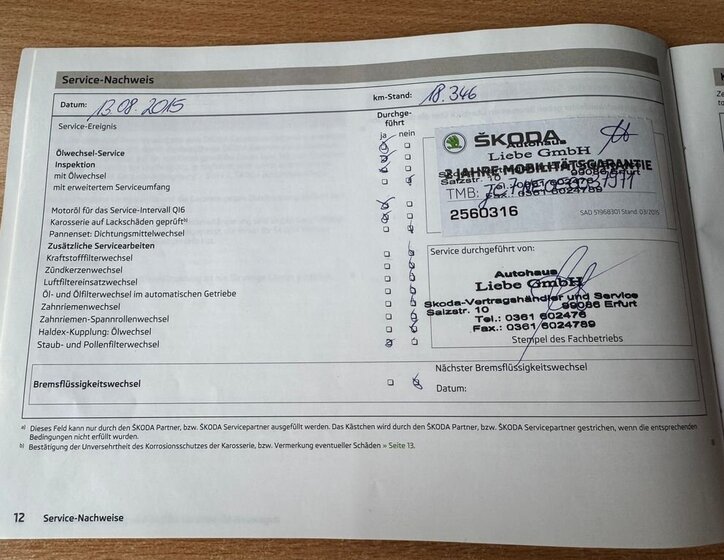 Škoda Octavia Kombi 1,4 l 103 kw