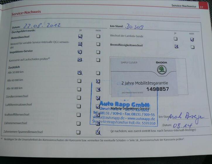 Škoda Fabia Hatchback 1,2 l 51 kw