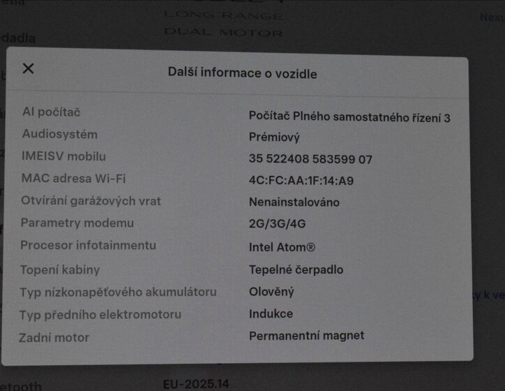 Tesla Model Y SUV / Terénní 0,0 378 kw