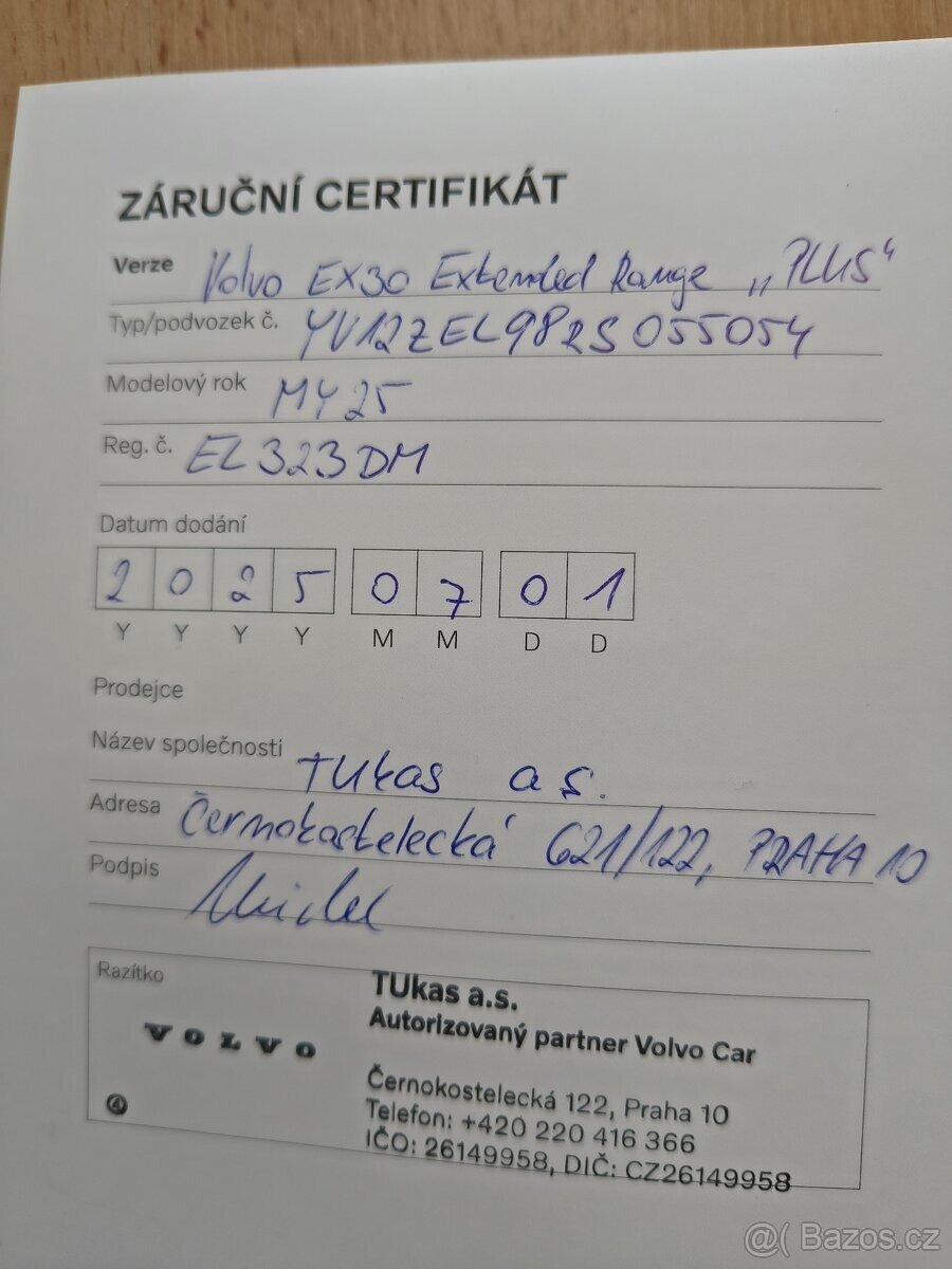 Volvo EX30 SUV / Terénní 0,0 0