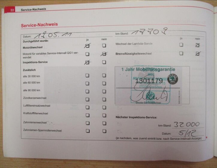 Škoda Fabia Hatchback 1,4 l 55 kw