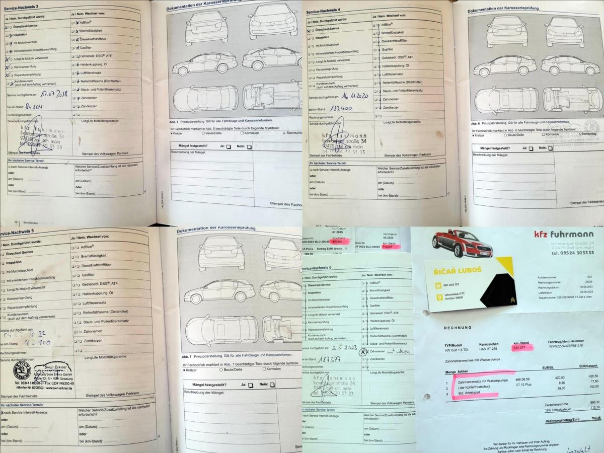 Volkswagen Golf Kombi 1,6 l 77 kw