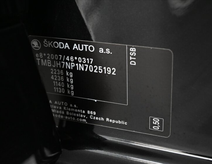 Škoda Superb Kombi 2,0 l 110 kw