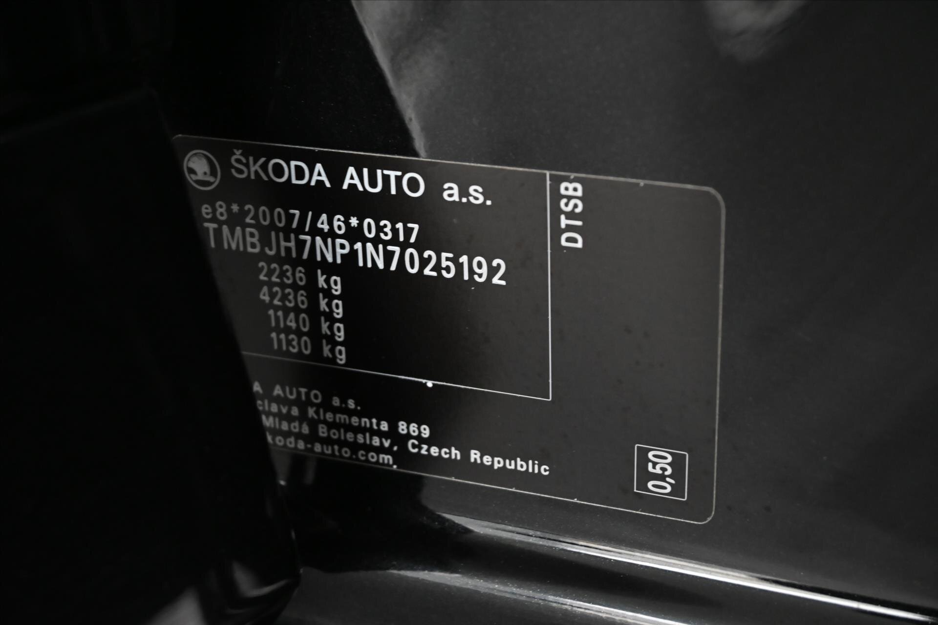 Škoda Superb Kombi 2,0 l 110 kw