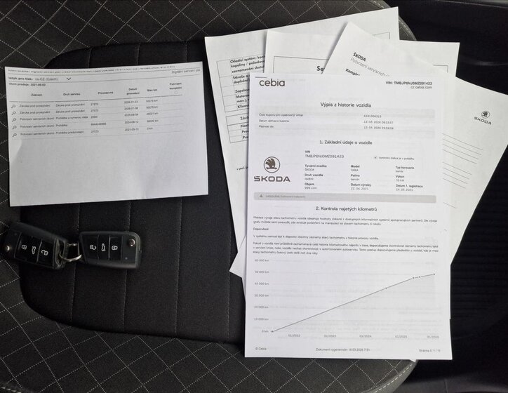 Škoda Fabia Kombi 999,0 70 kw