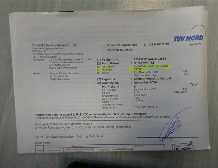 Hyundai ix35 SUV / Terénní 1,6 l 99 kw