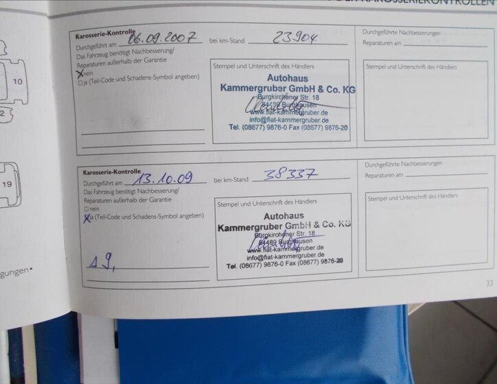 Fiat Idea Hatchback 1,9 l 74 kw