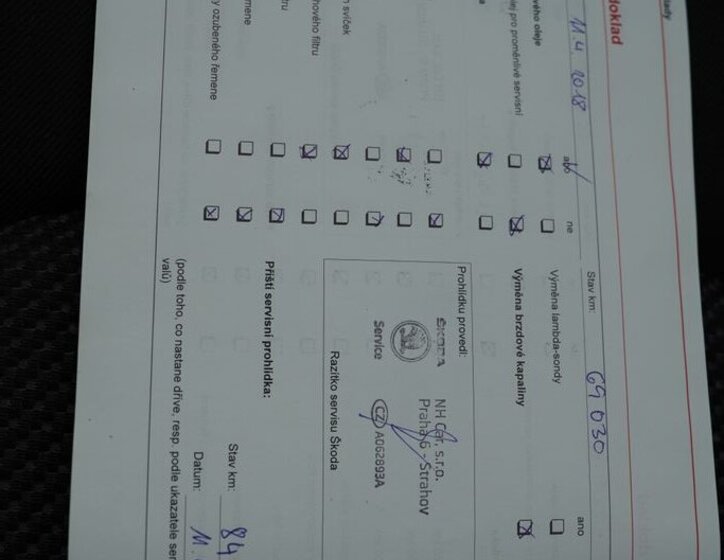 Škoda Fabia Sedan / Limuzína 1,2 l 47 kw