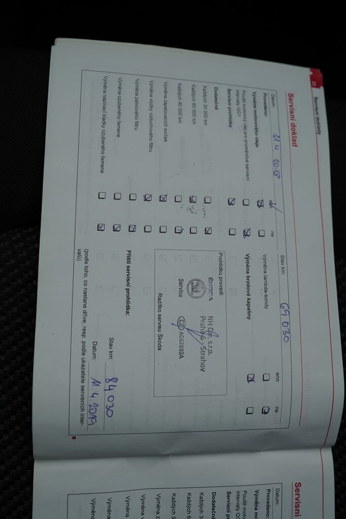 Škoda Fabia Sedan / Limuzína 1,2 l 47 kw