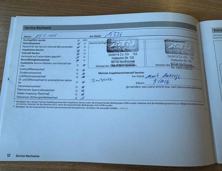 Škoda Fabia Hatchback 1,2 l 44 kw