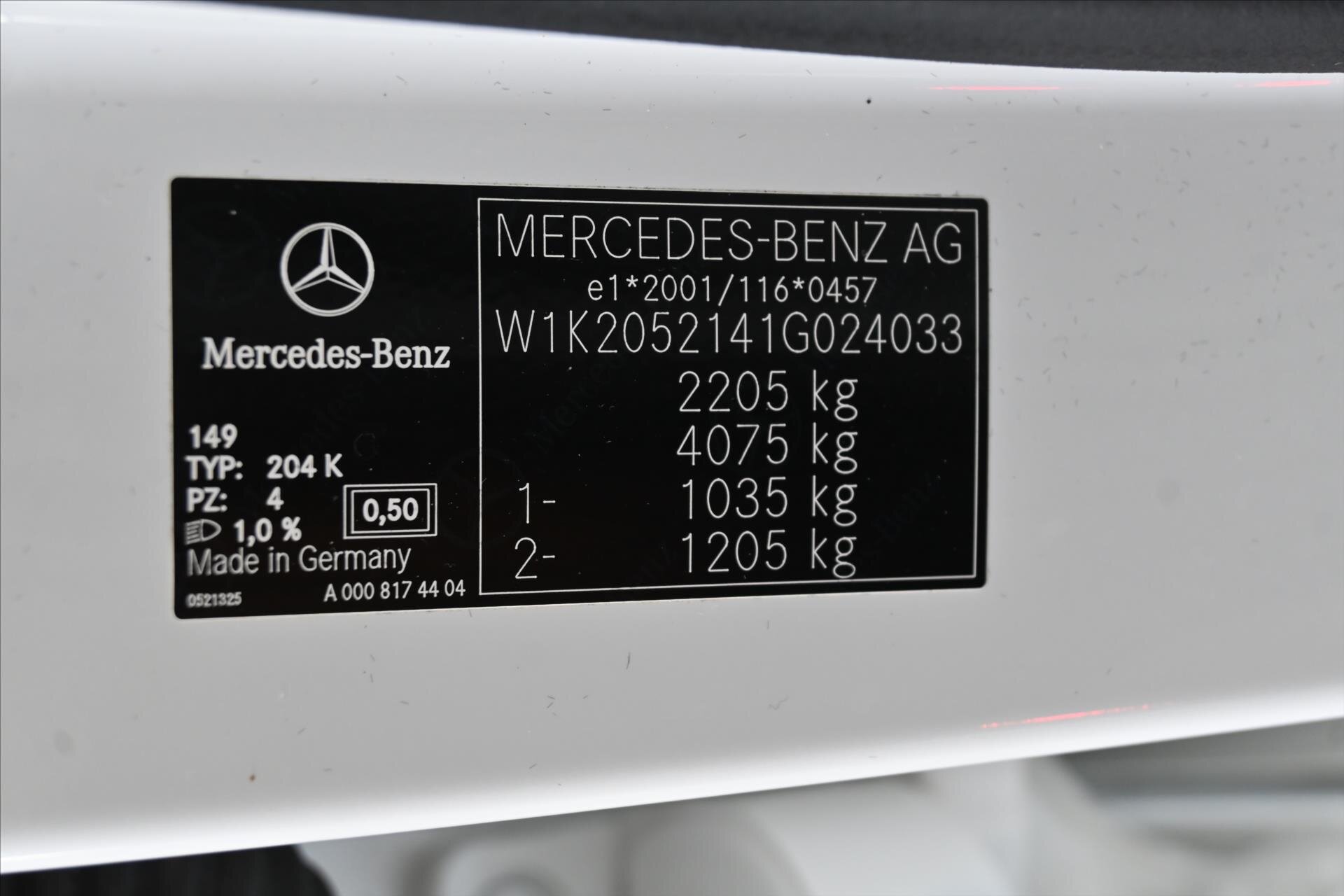 Mercedes-Benz Třídy C Kombi 2,0 l 143 kw