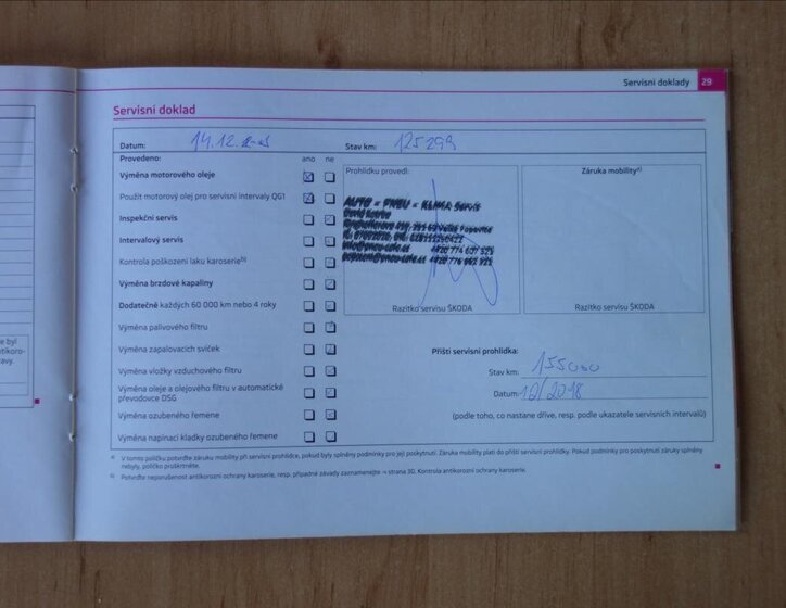 Škoda Octavia Kombi 1,6 l 77 kw