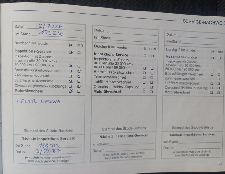 Škoda Fabia Hatchback 1,4 l 55 kw