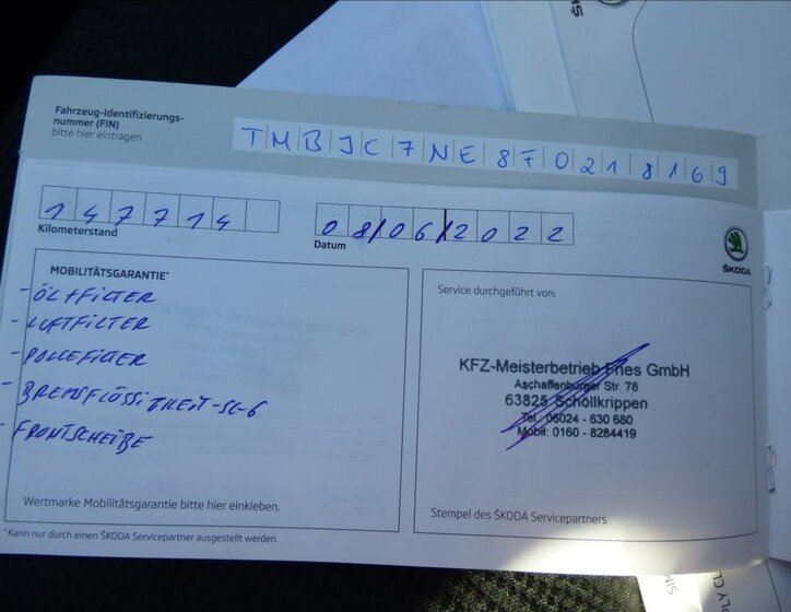 Škoda Octavia Kombi 1,4 l 103 kw