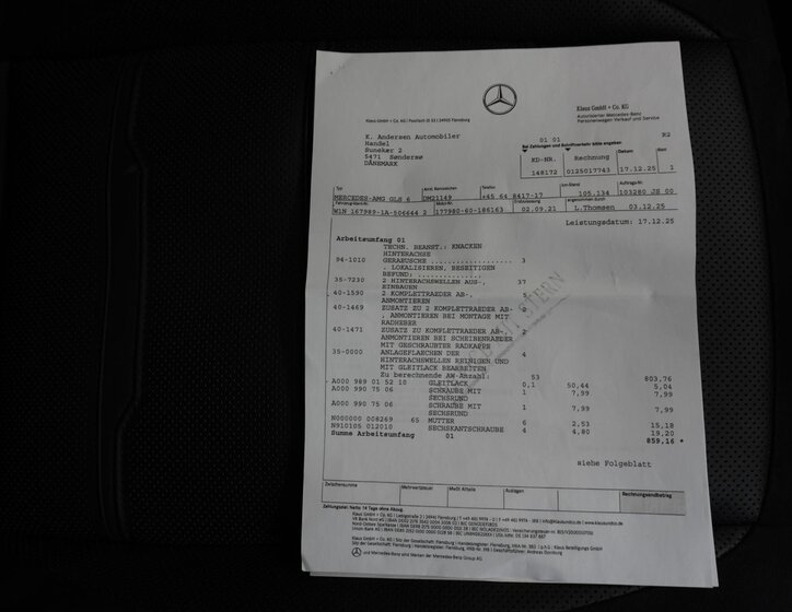 Mercedes-Benz GLS SUV / Terénní 4,0 l 450 kw