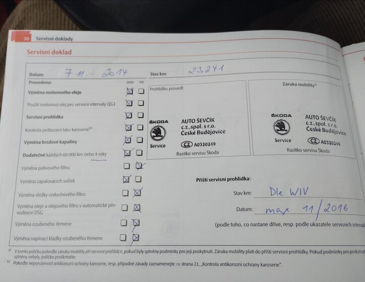 Škoda Octavia Liftback 1,4 l 90 kw