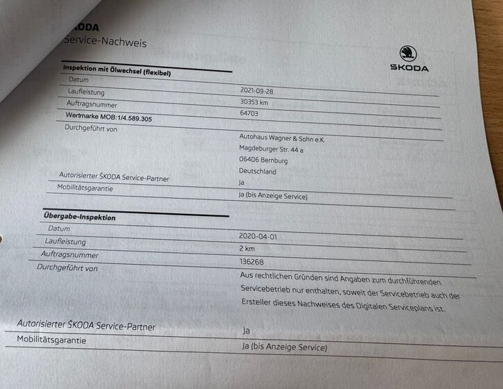 Škoda Karoq SUV 1,5 l 110 kw