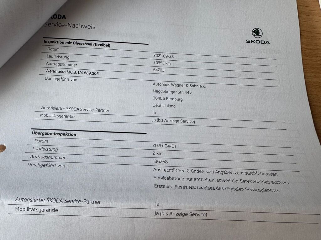 Škoda Karoq SUV 1,5 l 110 kw