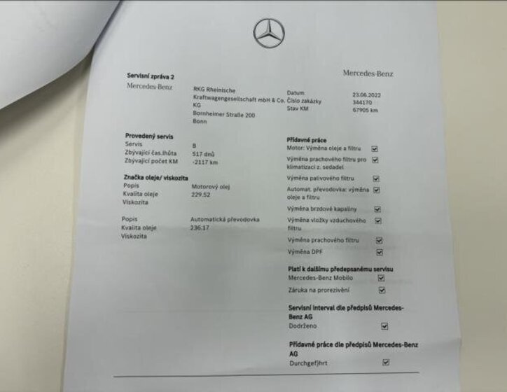 Mercedes-Benz Vito MPV 2,0 l 120 kw