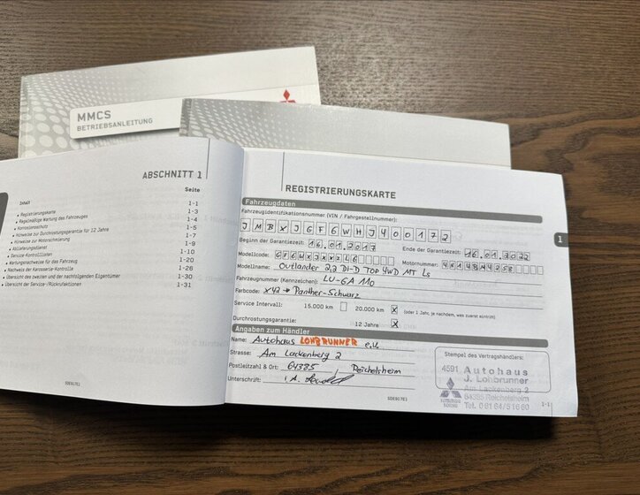 Mitsubishi Outlander SUV / Terénní 2,3 l 110 kw