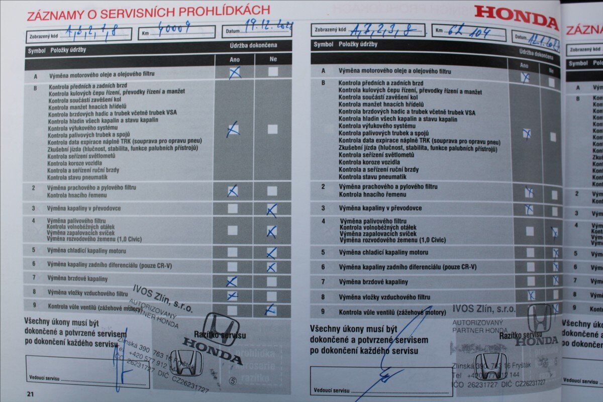 Honda CR-V SUV / Terénní 2,0 l 107 kw