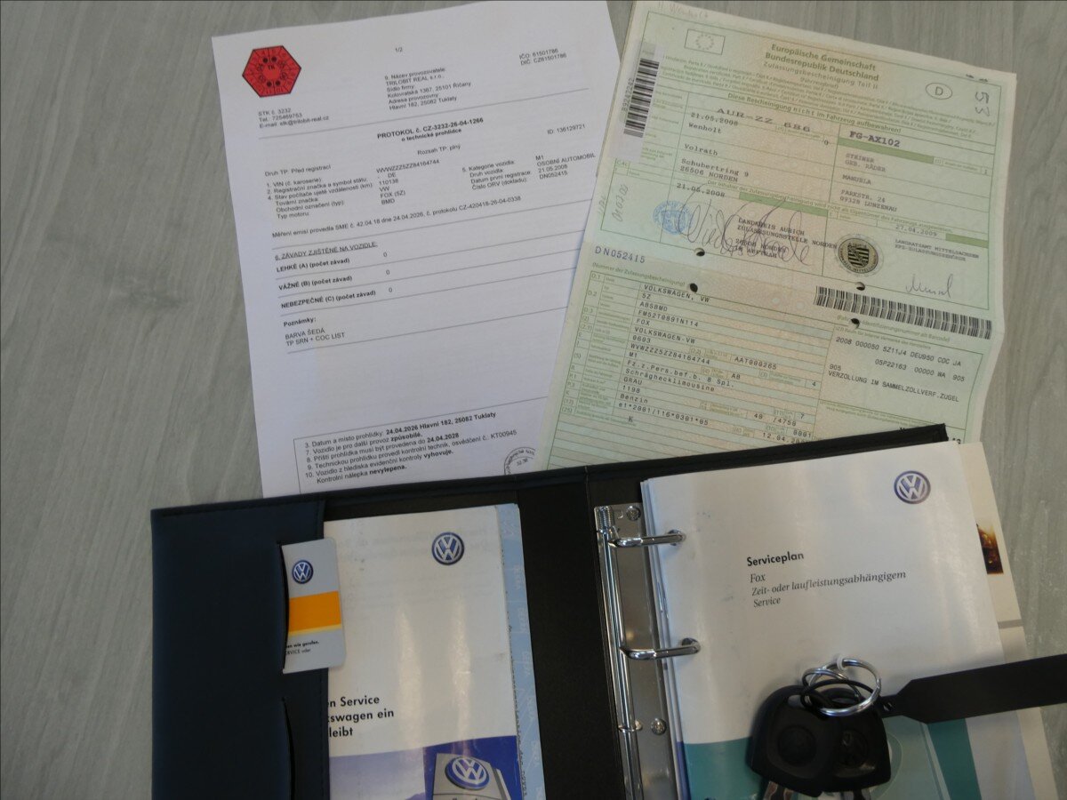 Volkswagen Fox Hatchback 1,2 l 40 kw