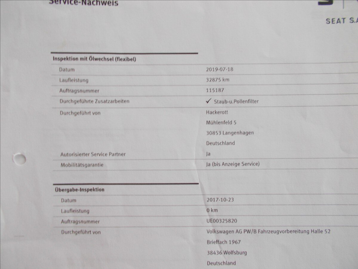 Seat Ateca SUV / Terénní 999,0 85 kw