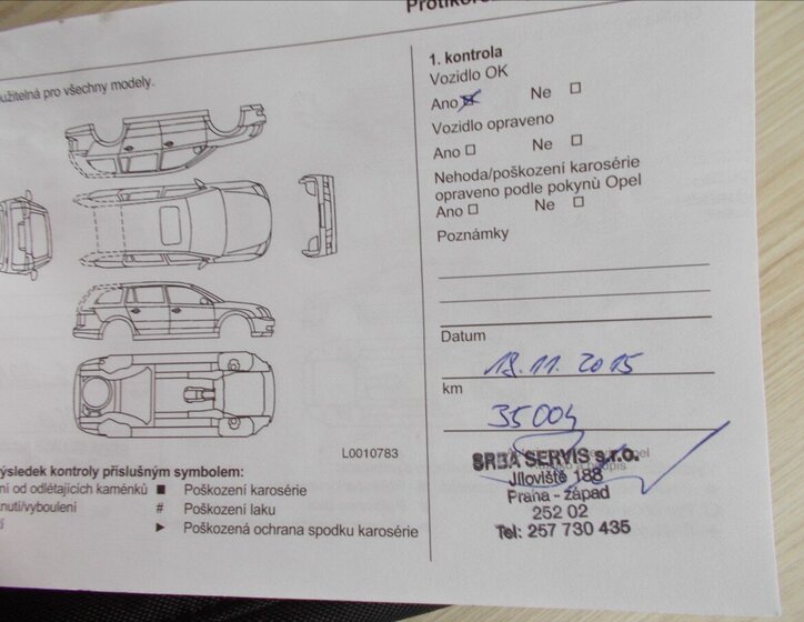 Opel Combo Skříň 1,6 l 77 kw