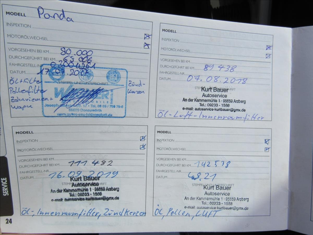 Fiat Panda Kombi 1,2 l 51 kw