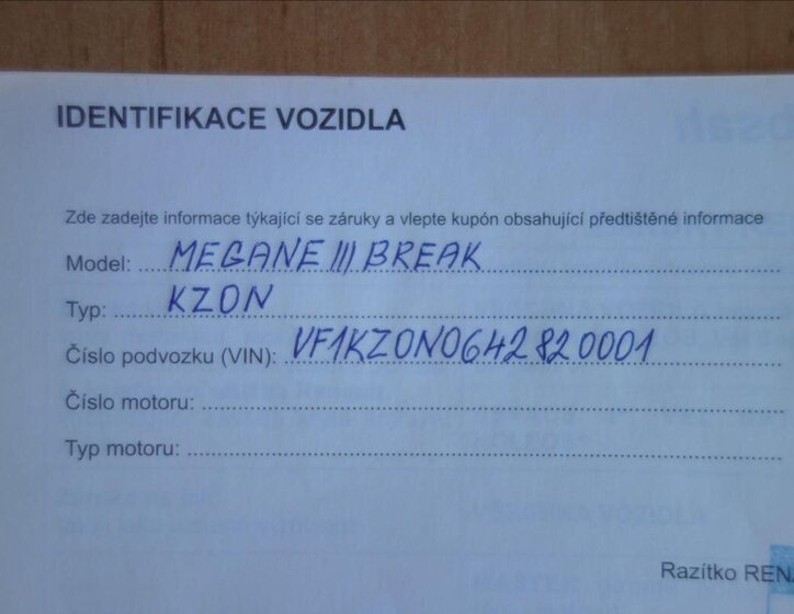 Renault Mégane Kombi 1,9 l 96 kw