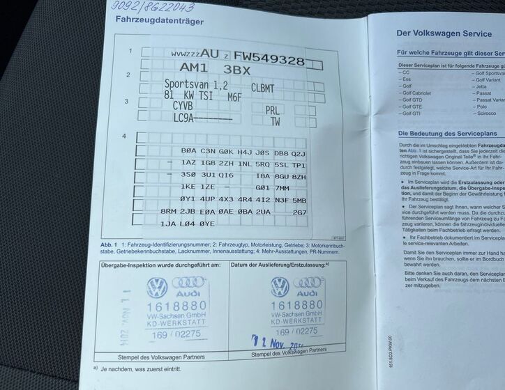 Volkswagen Golf Sportsvan 22