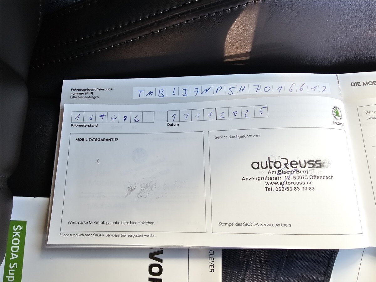 Škoda Superb Kombi 2,0 l 140 kw