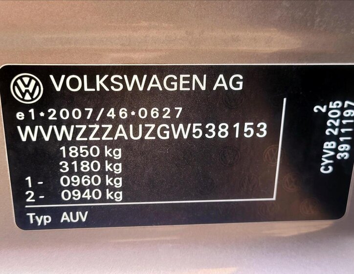 Volkswagen Golf Sportsvan MPV 1,2 l 81 kw