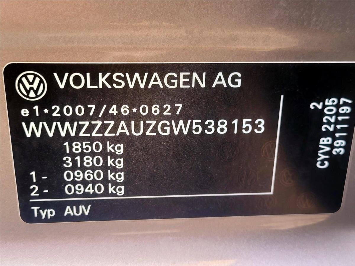 Volkswagen Golf Sportsvan MPV 1,2 l 81 kw