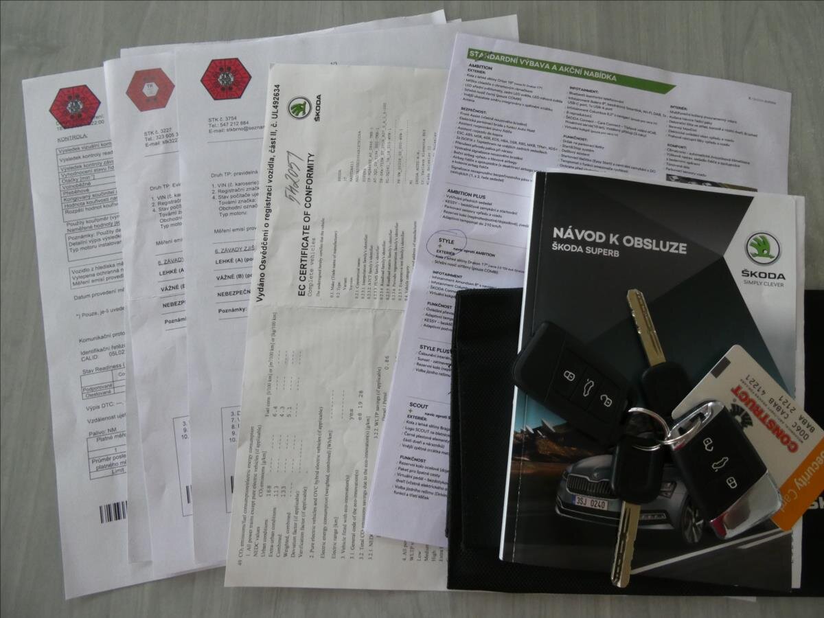 Škoda Superb Liftback 2,0 l 147 kw